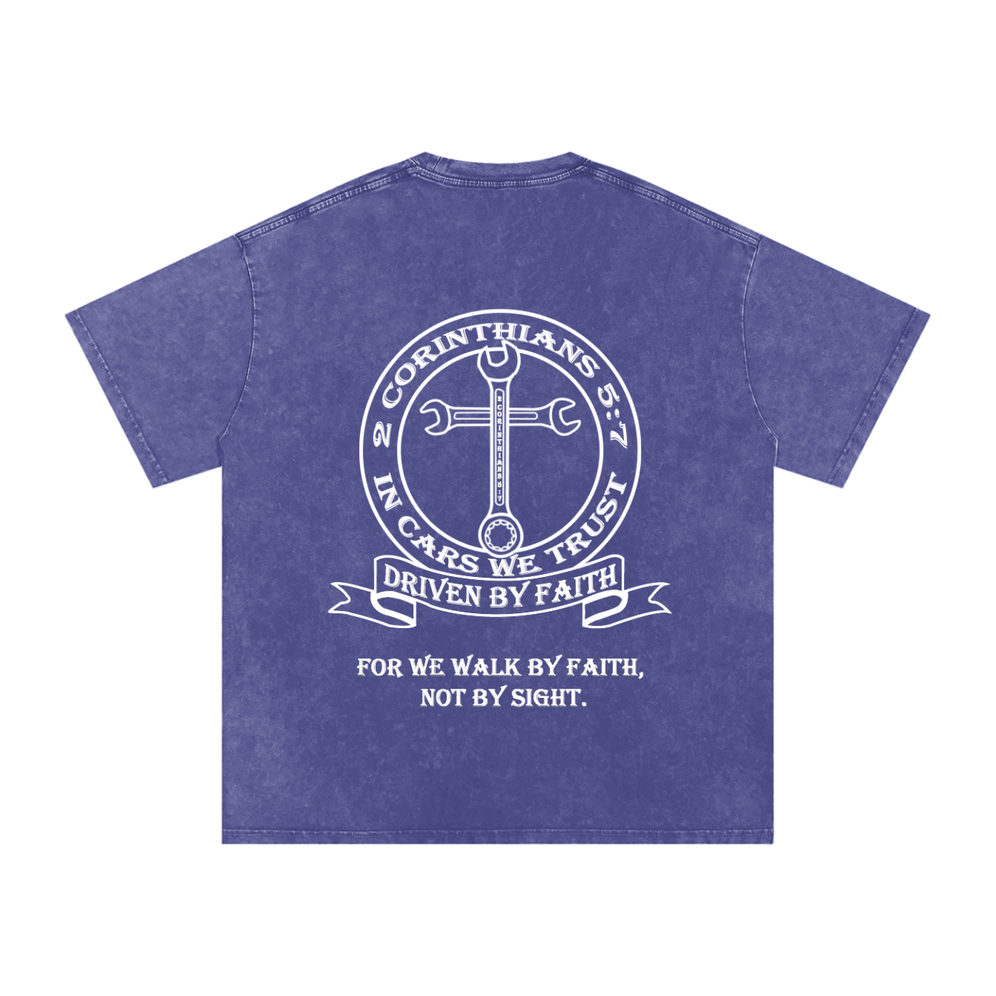 In Cars We Trust Oversized Cotton T-Shirt