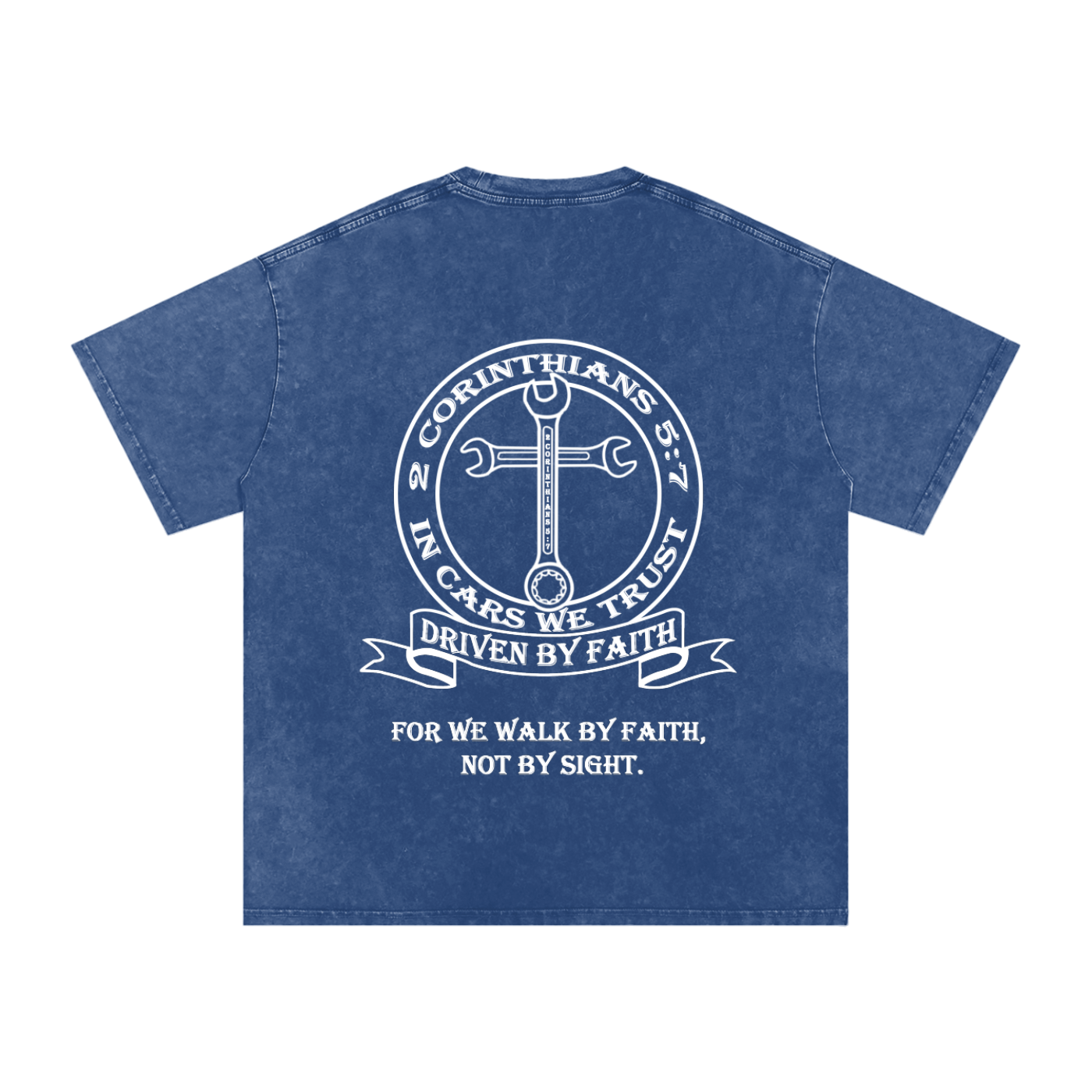 In Cars We Trust Oversized Cotton T-Shirt