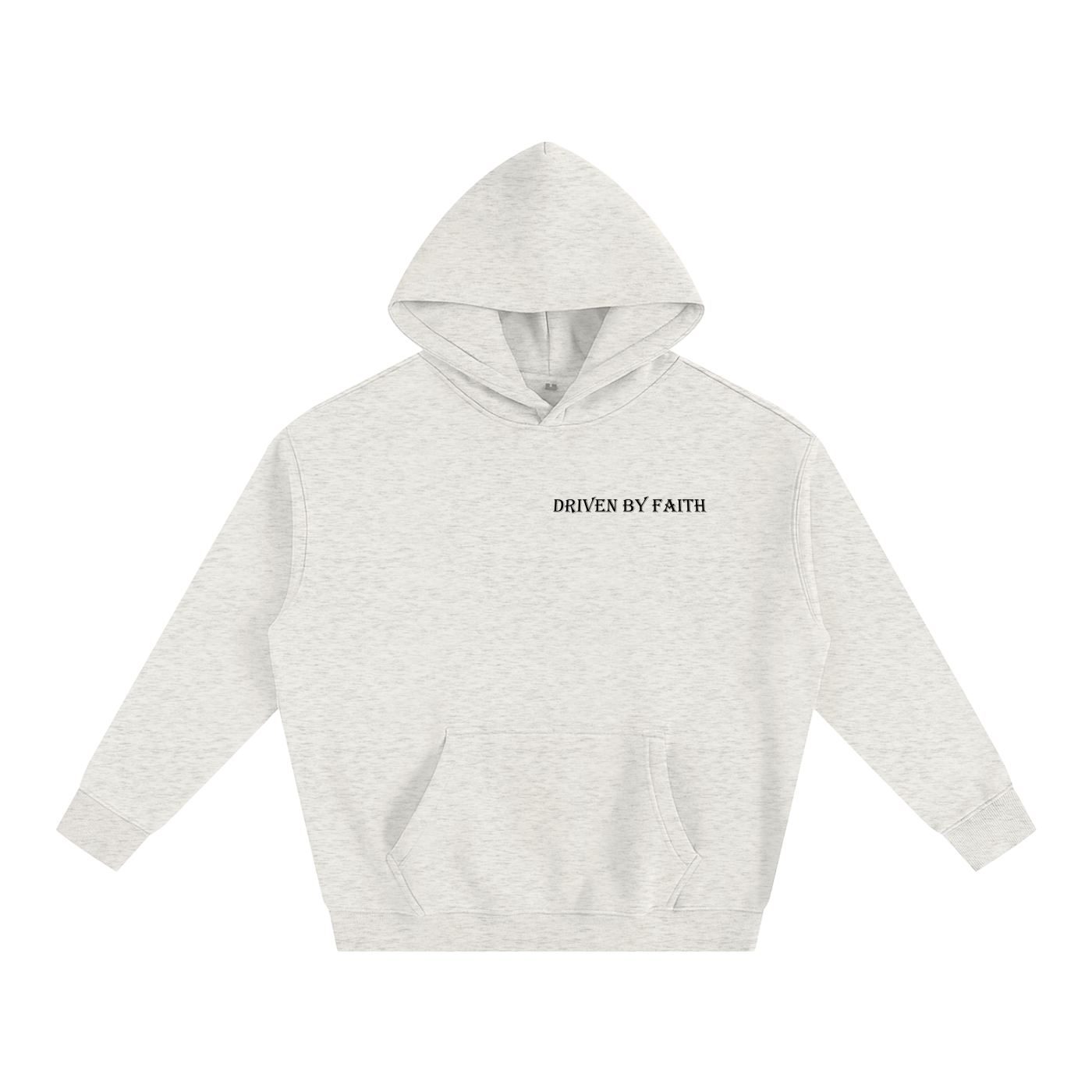 Driven By Faith Volkswagen Beetle Oversize Fleeced Hoodie