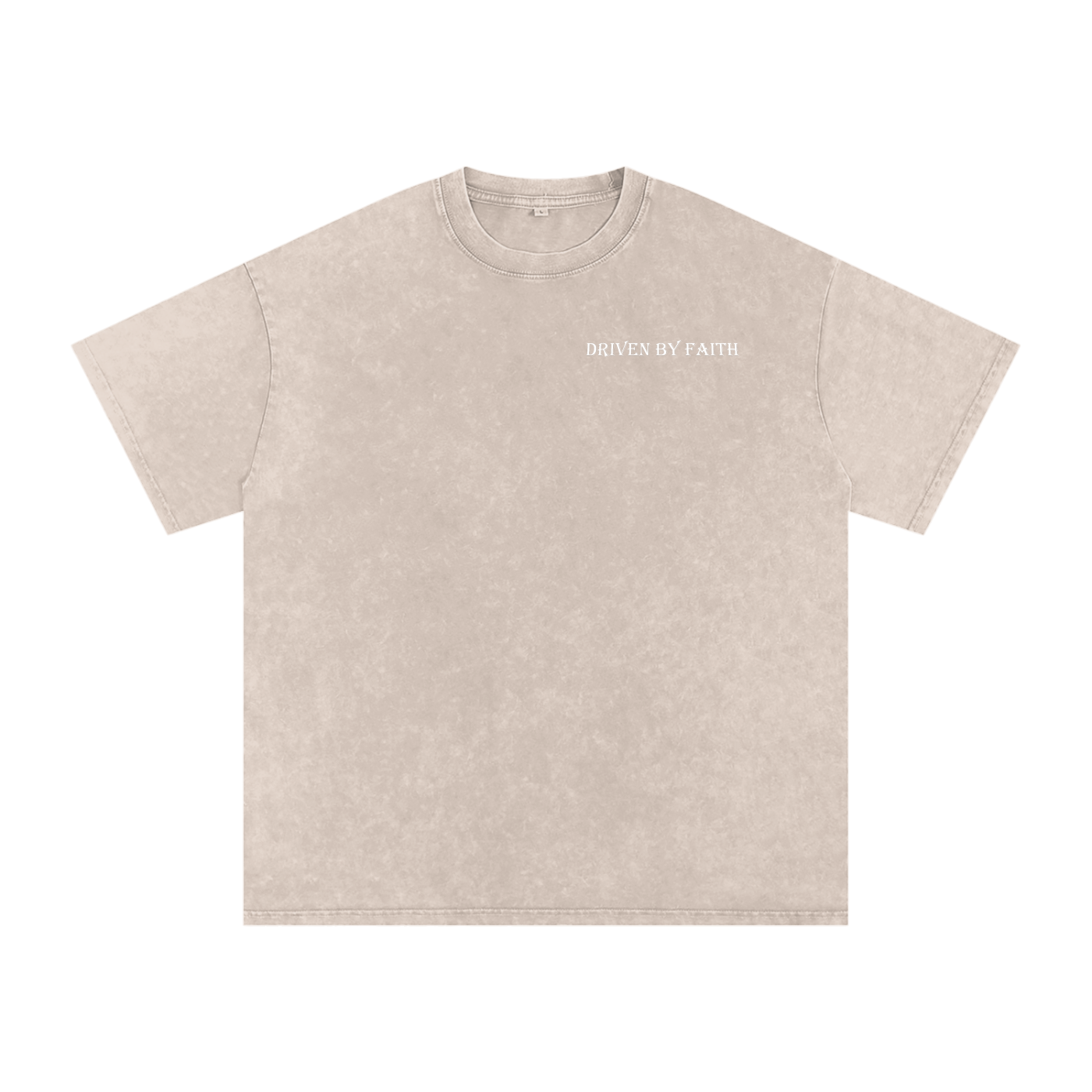 Driven By Faith Volkswagen Beetle Oversized Cotton T-Shirt