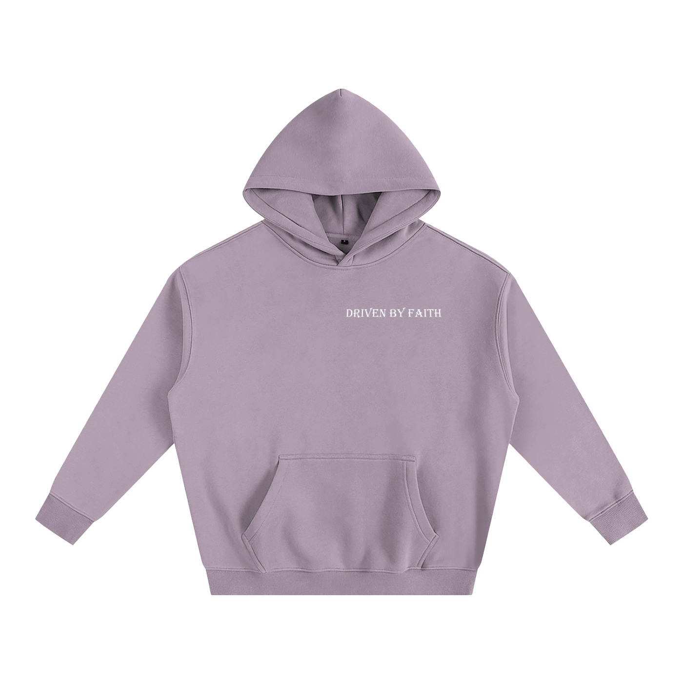 Driven By Faith Piston Powered by God Back Oversize Fleeced Hoodie