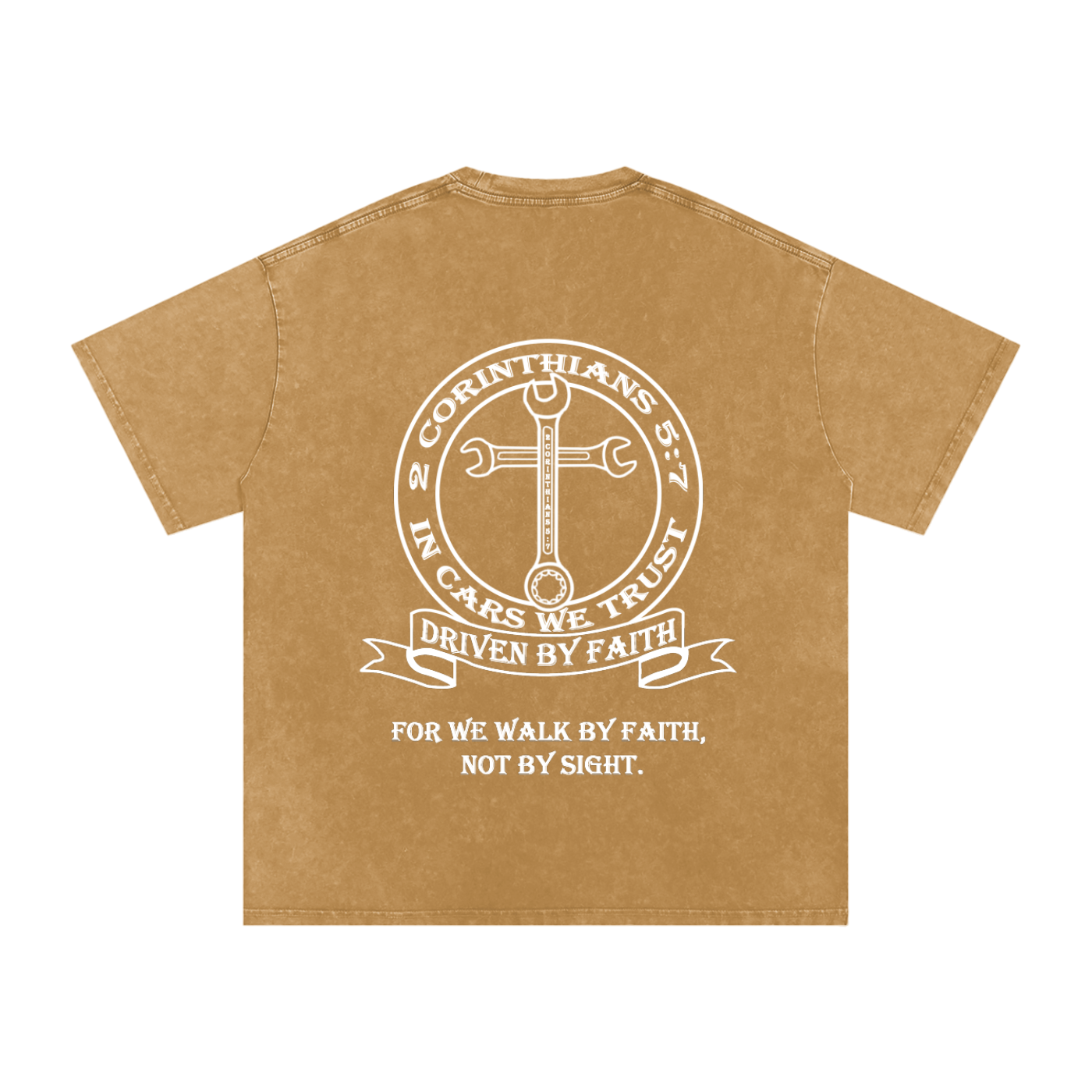 In Cars We Trust Oversized Cotton T-Shirt