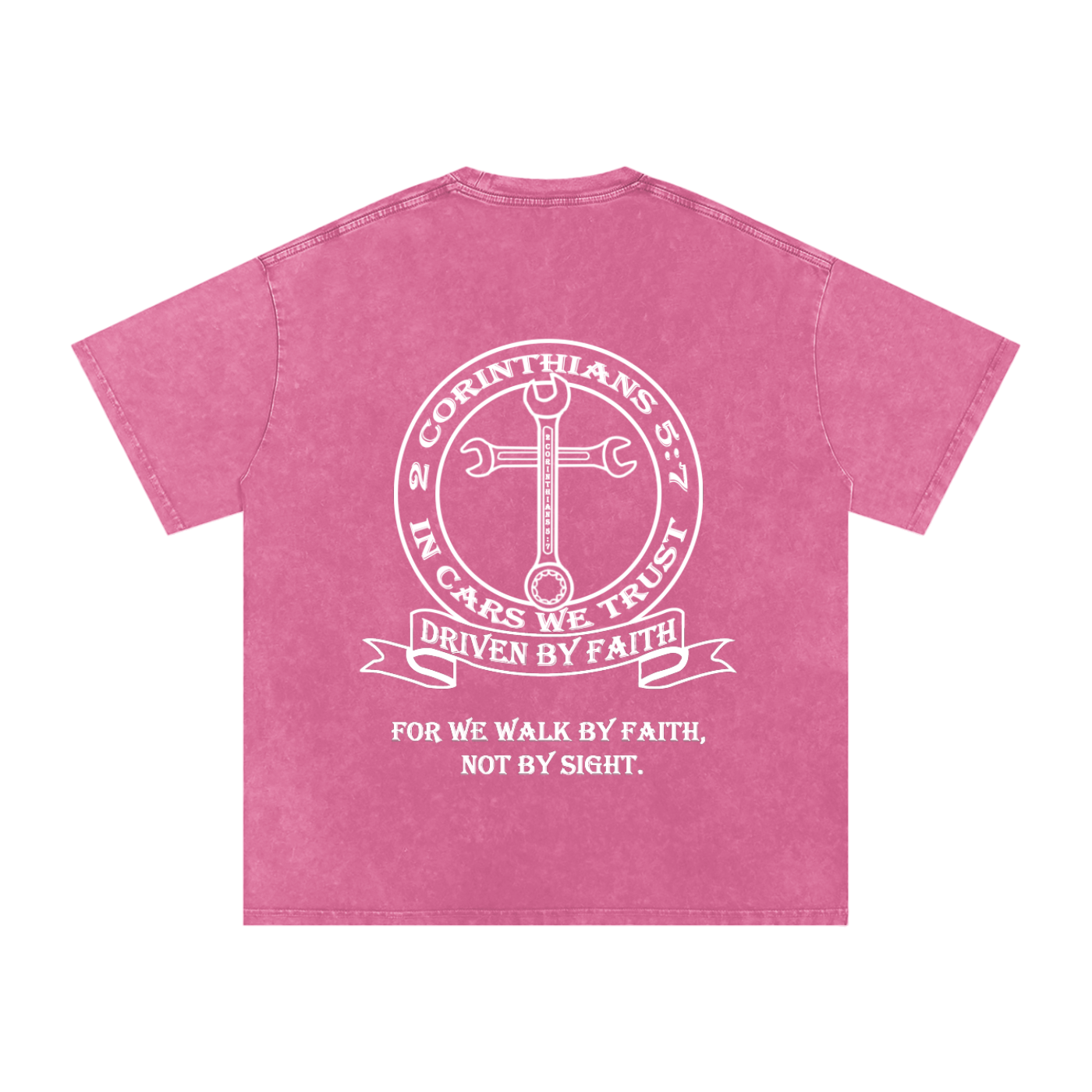 In Cars We Trust Oversized Cotton T-Shirt